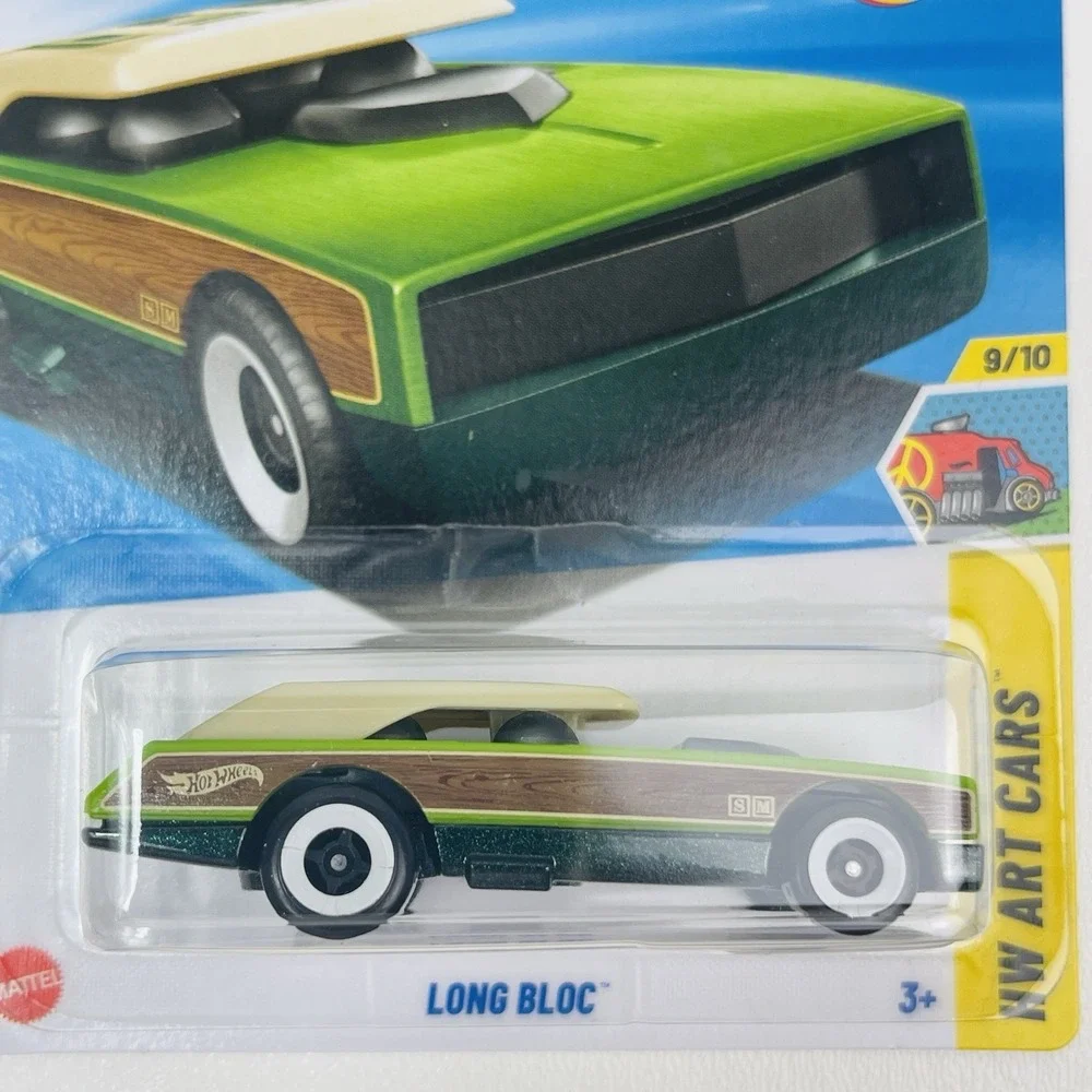 Hot Wheels Long Bloc HW Art Cars 2025 Green Mattel 135/250